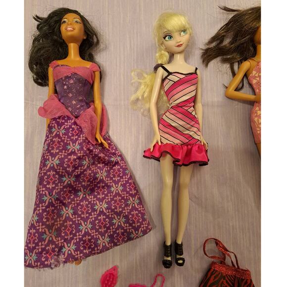 (3) Random Barbie & Disney Dolls with Accessories - Picture 2 of 7